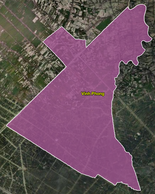 Bản đồ hành chính Xã Phong